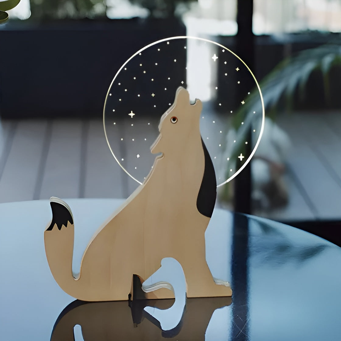 Kinderlampe aus Holz- Warmes, Weiches Licht für gemütliche Abende