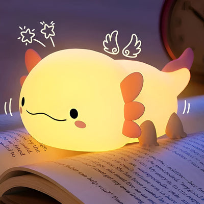 Kinder-Nachttischlampe in Rosa –  Perfekt als Nachtlicht für Mädchenzimmer