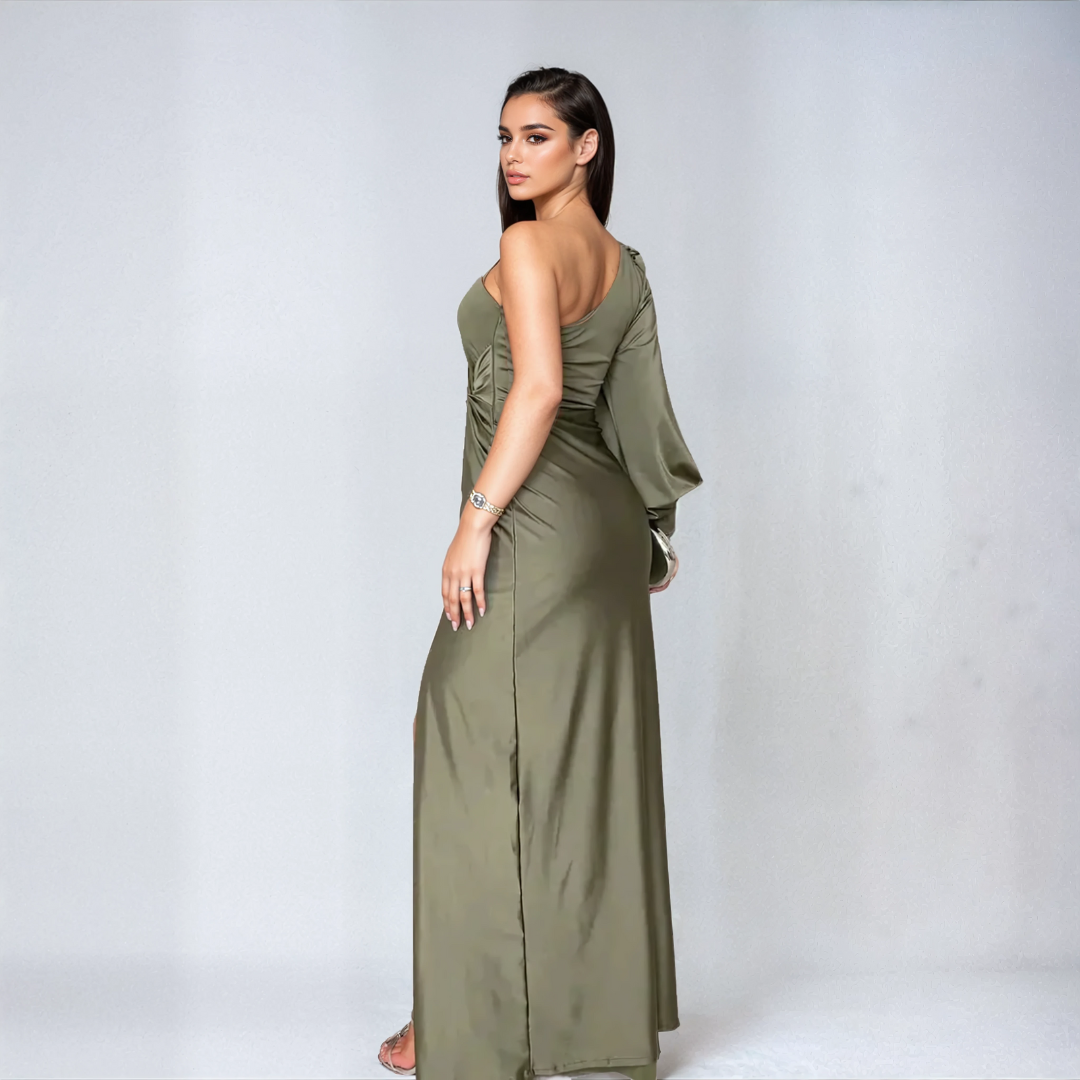 LEILA  | Langarmkleid mit Zauber Effekten