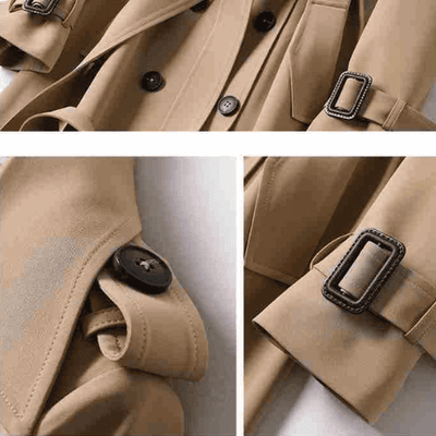 Heidi-Mode | Eleganter Trenchcoat mit Kragen
