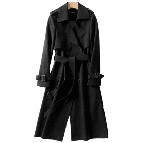 Heidi-Mode | Eleganter Trenchcoat mit Kragen
