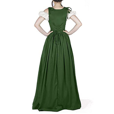 Irish Style Off-Shoulder Dress