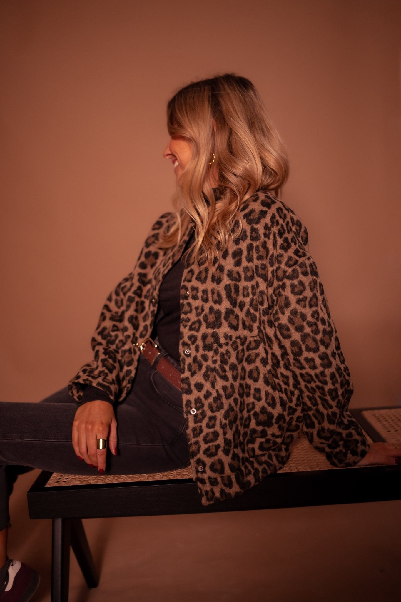Luna | Stylische Jacke mit angesagtem Leopardenmuster