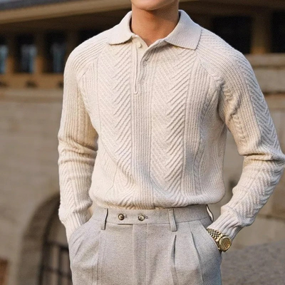 Luxuriöser Pullover für Herren | Lang