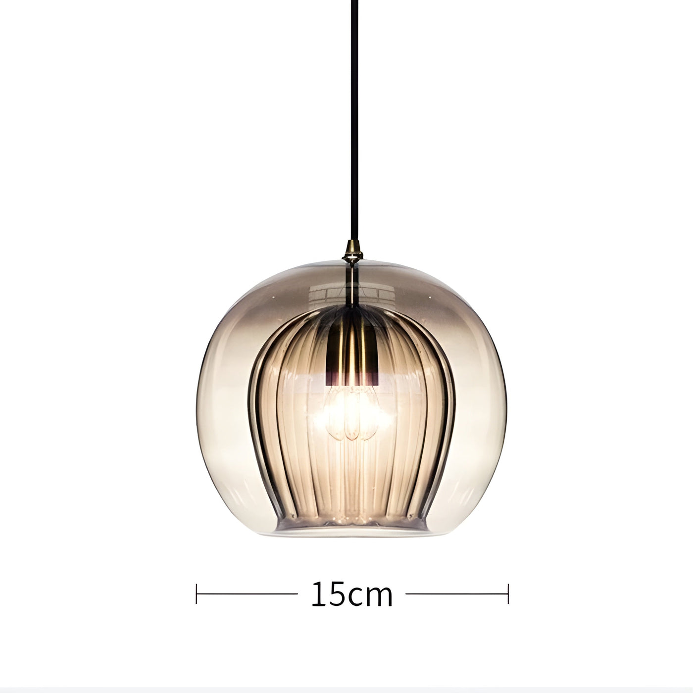 FrostedGlow Light – Moderne Glas-Pendelleuchte