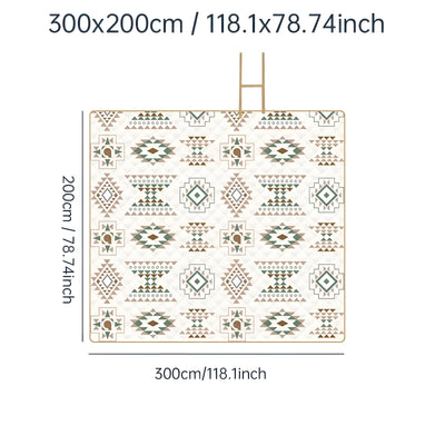 Picknickdecke mit Karomuster – Wasserdicht & Faltbar | Ideal für Park, Strand & Camping