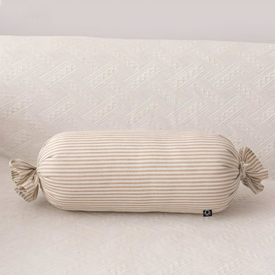 LunaPuff Kissen - Dekoratives Streifenkissen Soft Cushion