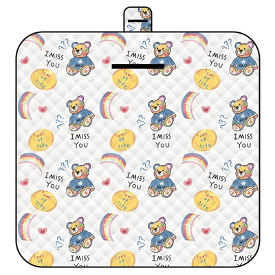 Faltbare Baby-Spielmatte – Wasserfest und Gepolstert | Ideal für Strand & Picknick