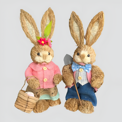 BunnyHaven Puppe – Stehende Osterhasen-Puppe