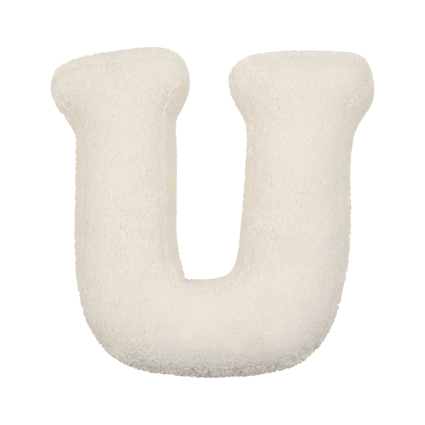 Buchstaben-Kissen aus Plüsch- Personalisierbare Kuscheldeko für Sofa oder Kinderzimmer