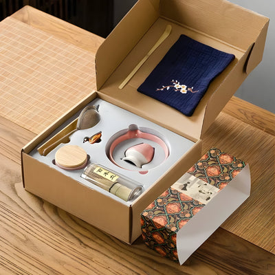 Matcha-Set Keramik – Traditionelles Zubehör für japanische Teezeremonien