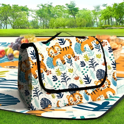 Faltbare Baby-Spielmatte – Wasserfest und Gepolstert | Ideal für Strand & Picknick