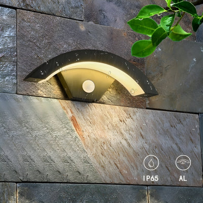 SafeGlow Light - Wasserdichte LED-Wandlampe mit Menschenerkennung