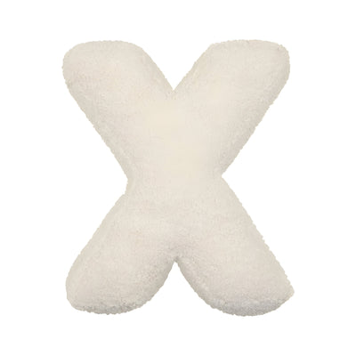 Buchstaben-Kissen aus Plüsch- Personalisierbare Kuscheldeko für Sofa oder Kinderzimmer