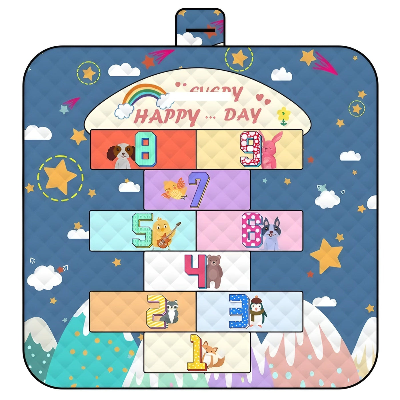 Faltbare Baby-Spielmatte – Wasserfest und Gepolstert | Ideal für Strand & Picknick