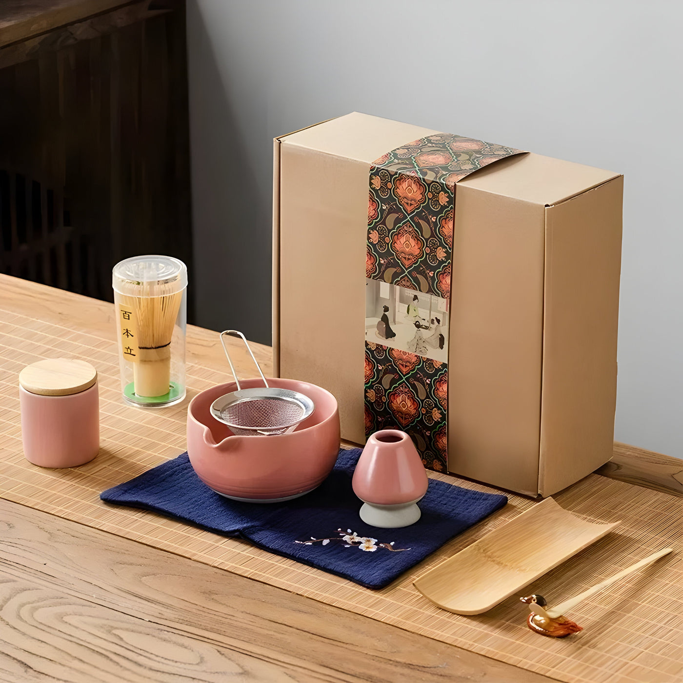 Matcha-Set Keramik – Traditionelles Zubehör für japanische Teezeremonien