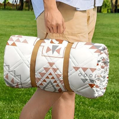 Picknickdecke mit Karomuster – Wasserdicht & Faltbar | Ideal für Park, Strand & Camping