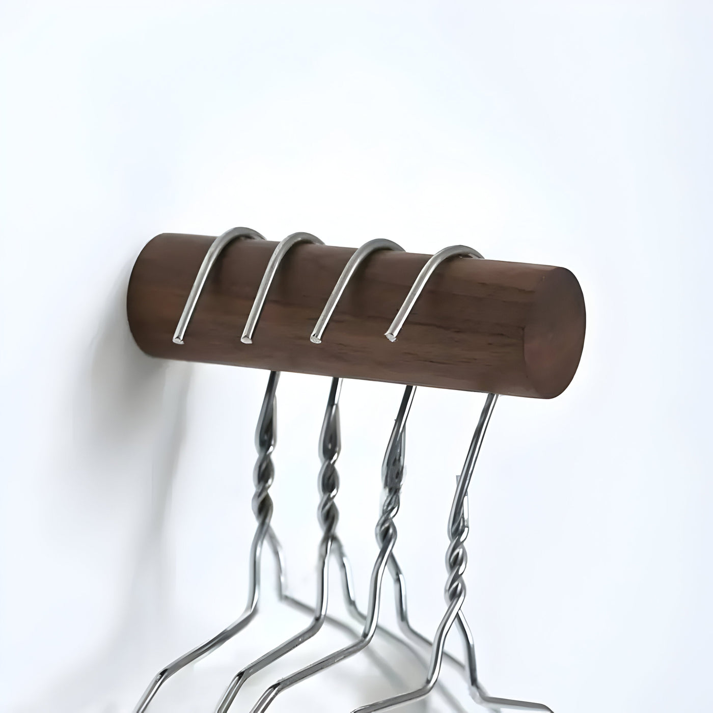 Holzkleiderhaken – Wandmontiert und Robust | Natürliches Material für Jeden Raum