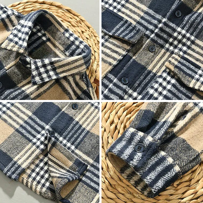 Kevin | Supreme Flanellhemd für kalte Tage