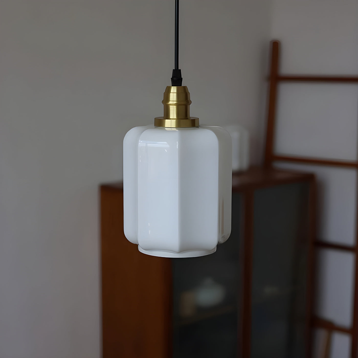 LumiNordic Light – Japanisches Glas-Pendelleuchte