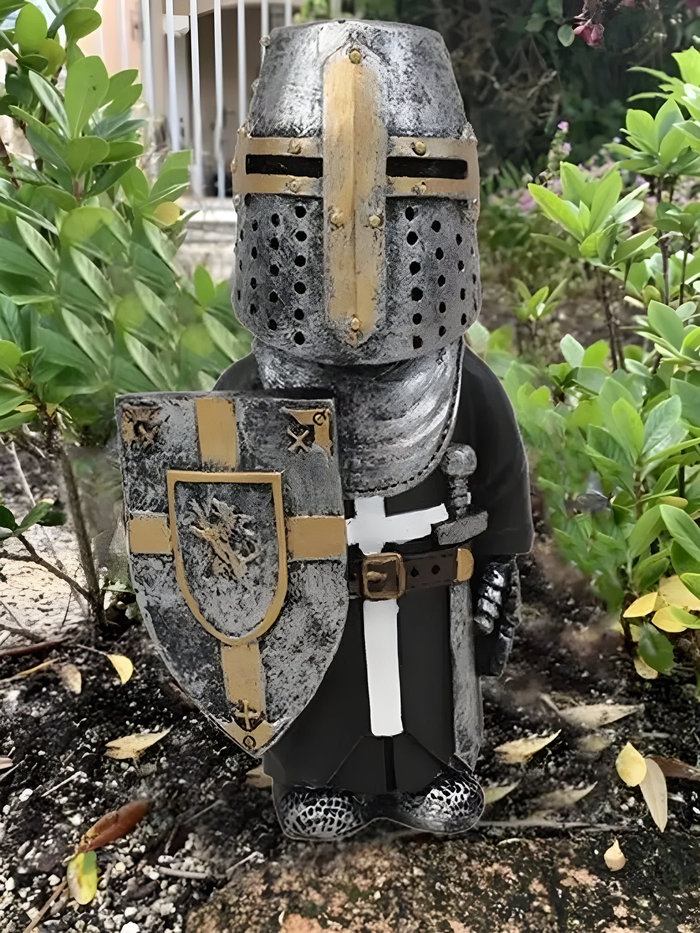 NobleKnight Statue - Miniatur-Ritter Garten Statue