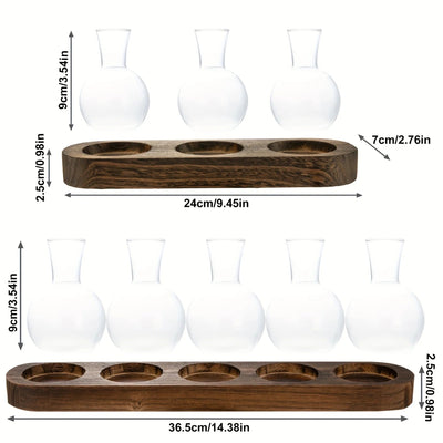 HydroHaven Vase - Elegante Hydroponische Glasvase