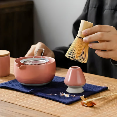 Matcha-Set Keramik – Traditionelles Zubehör für japanische Teezeremonien