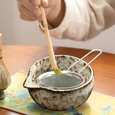 Matcha-Teeset – 6-teiliges Zubehör für die traditionelle Zubereitung | Hochwertig und Authentisch