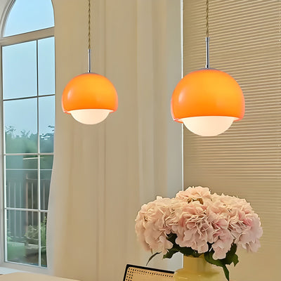Glas-Hängelampe im Kugel-Design – Stilvolle Retro-Beleuchtung für Wohnräume
