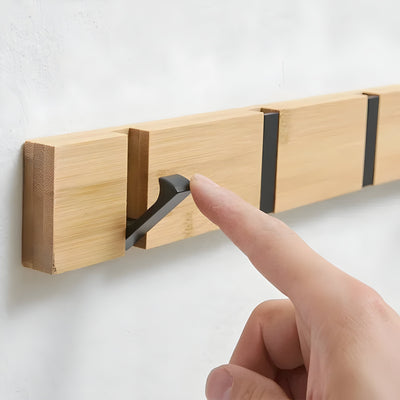 NordicHang Hook – Wandmontierter Holz-Badezimmerhaken