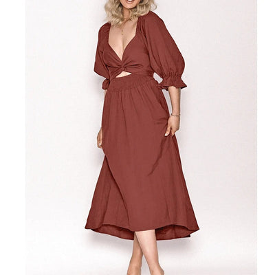 Heidi-Mode | Volant Saum Mehrweg-Kleid