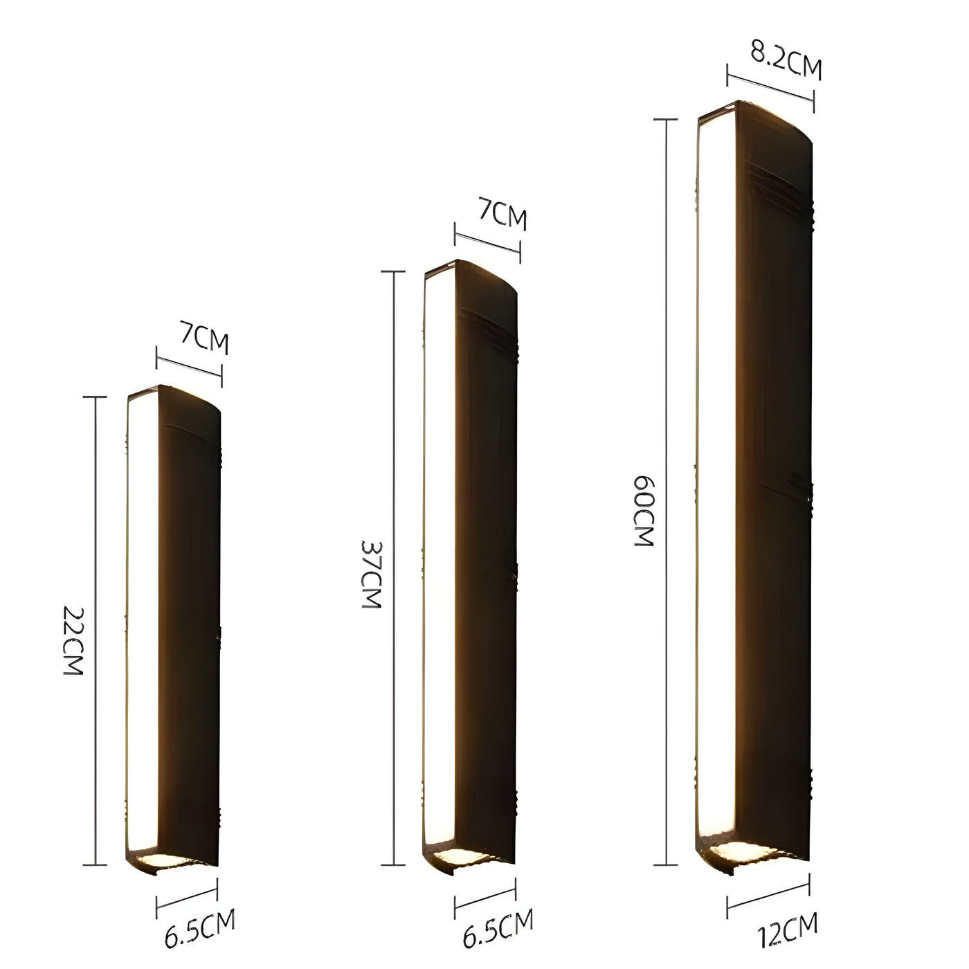 EverGlow Light - Wasserdichte LED-Wandleuchte