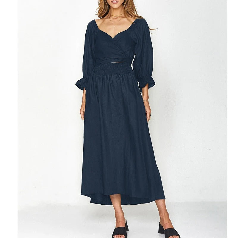 Heidi-Mode | Volant Saum Mehrweg-Kleid