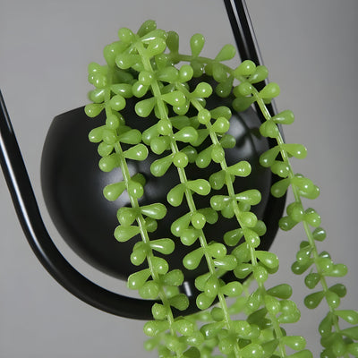 BotanicAura Light – Nordische LED-Hängelampe mit Blumentopf