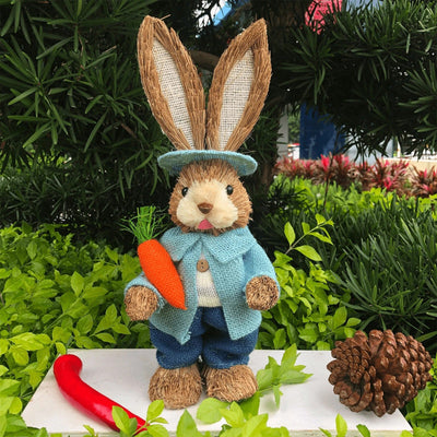 BunnyHaven Puppe – Stehende Osterhasen-Puppe