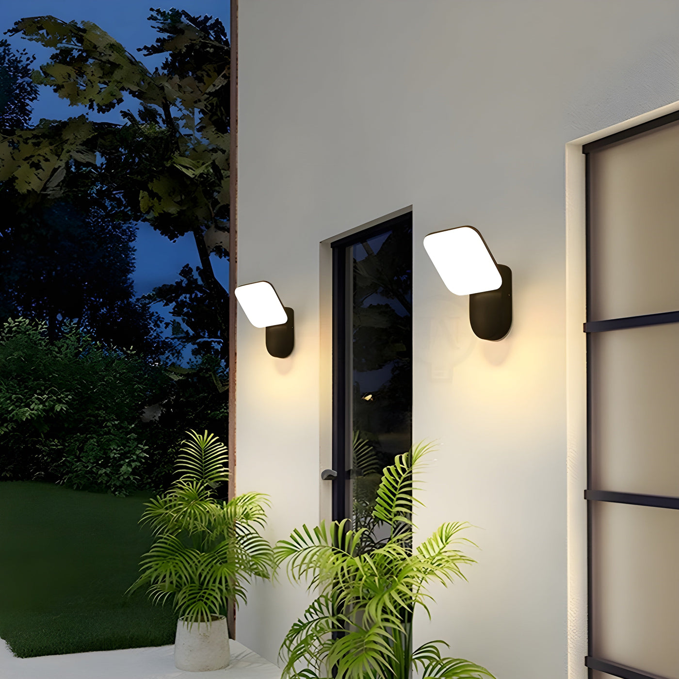 RadiantBeam Light - Wasserdichte Bewegungsmelder LED-Wandlampe