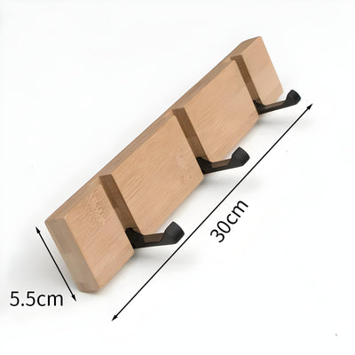 NordicHang Hook – Wandmontierter Holz-Badezimmerhaken