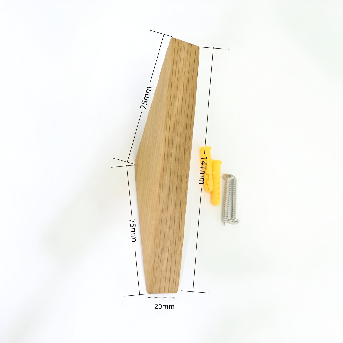 Wandhaken aus Holz – Natürliches Design für Jacken, Handtücher & Accessoires