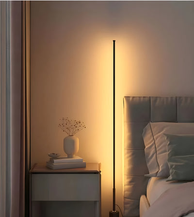 LED-Eckstehlampe mit Fernbedienung –Dimmbarer Stimmungslicht für Wohn- & Schlafzimmer