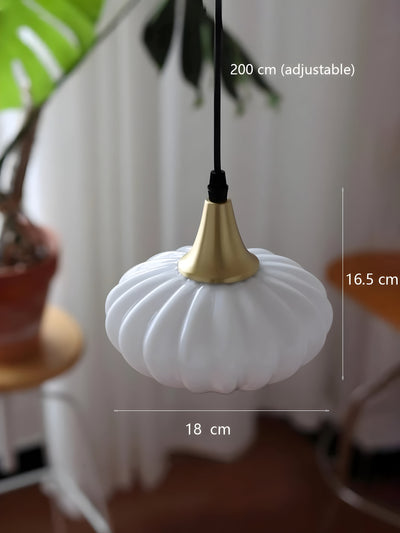 LumiNordic Light – Japanisches Glas-Pendelleuchte