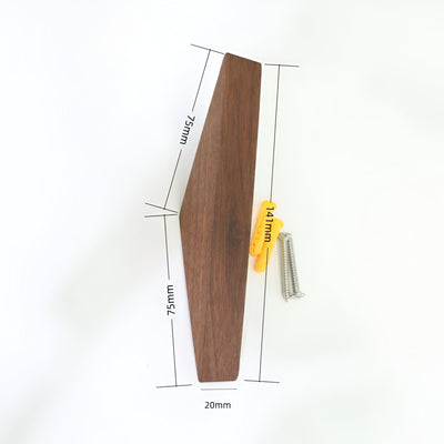 Wandhaken aus Holz – Natürliches Design für Jacken, Handtücher & Accessoires