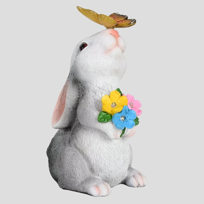 GlowHopper Light - Solar-Hasenstatue LED-Leuchte