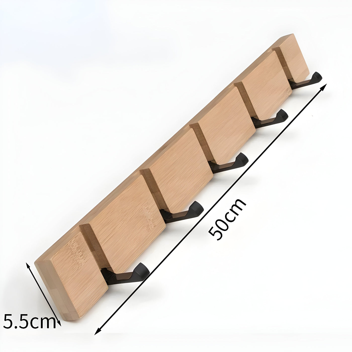 NordicHang Hook – Wandmontierter Holz-Badezimmerhaken