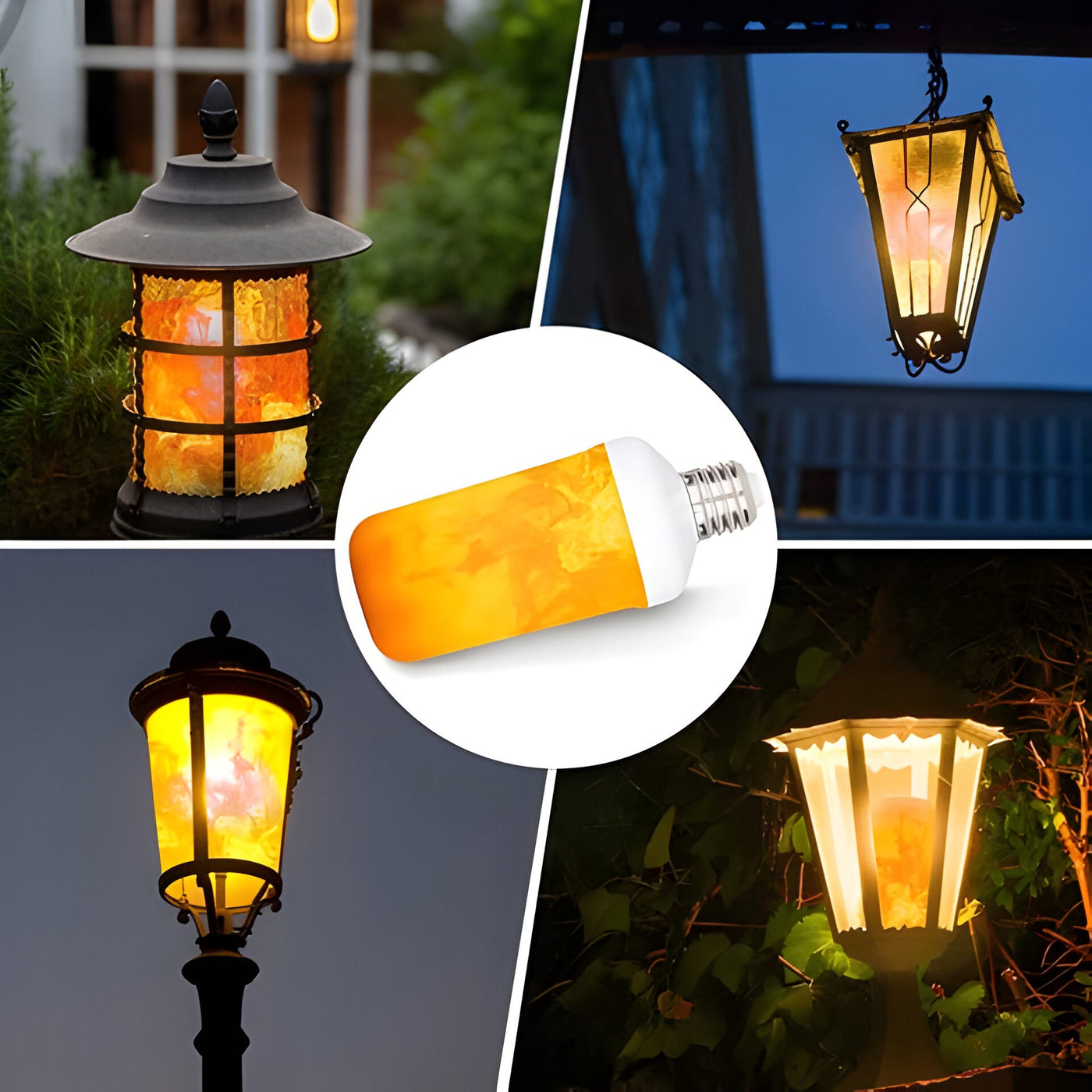 FlameGlow Light – Dekorative LED-Flammenbirnen