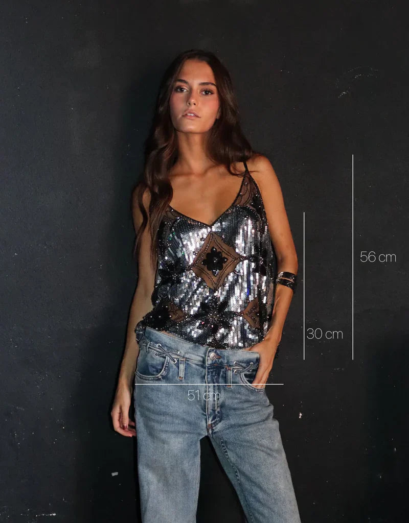 DIANA | EMBELLISHED TOP