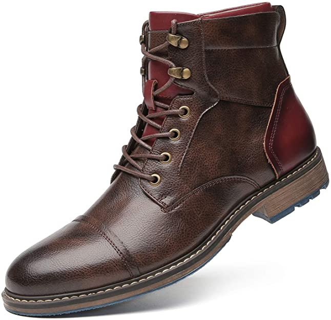 KRISTAN HANDGEFERTIGTE PREMIUM LEDER OXFORD BOOTS