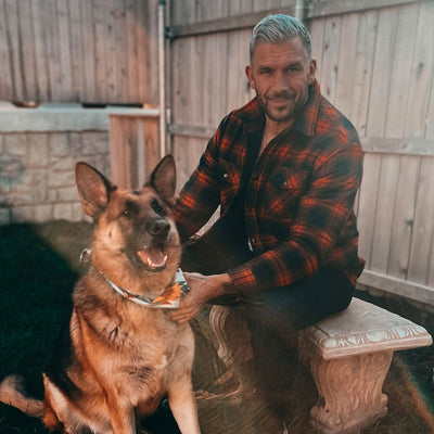 Erick - Gestreifte Flanelljacke