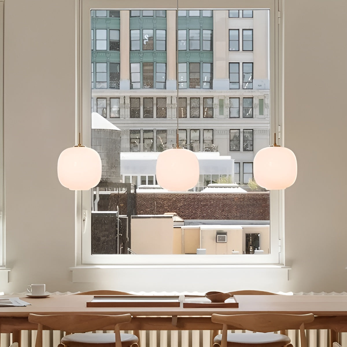 AuroraGlobe Light - Nordische Glas-Kugel LED Pendelleuchten