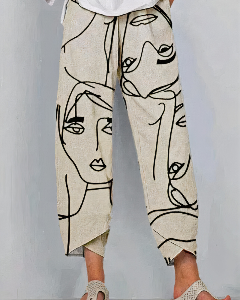 Moderne Freizeithose für Damen | Sommer