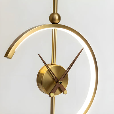 GlowBase Clock Lamp – Luxus Wireless LED Uhr-Lampe